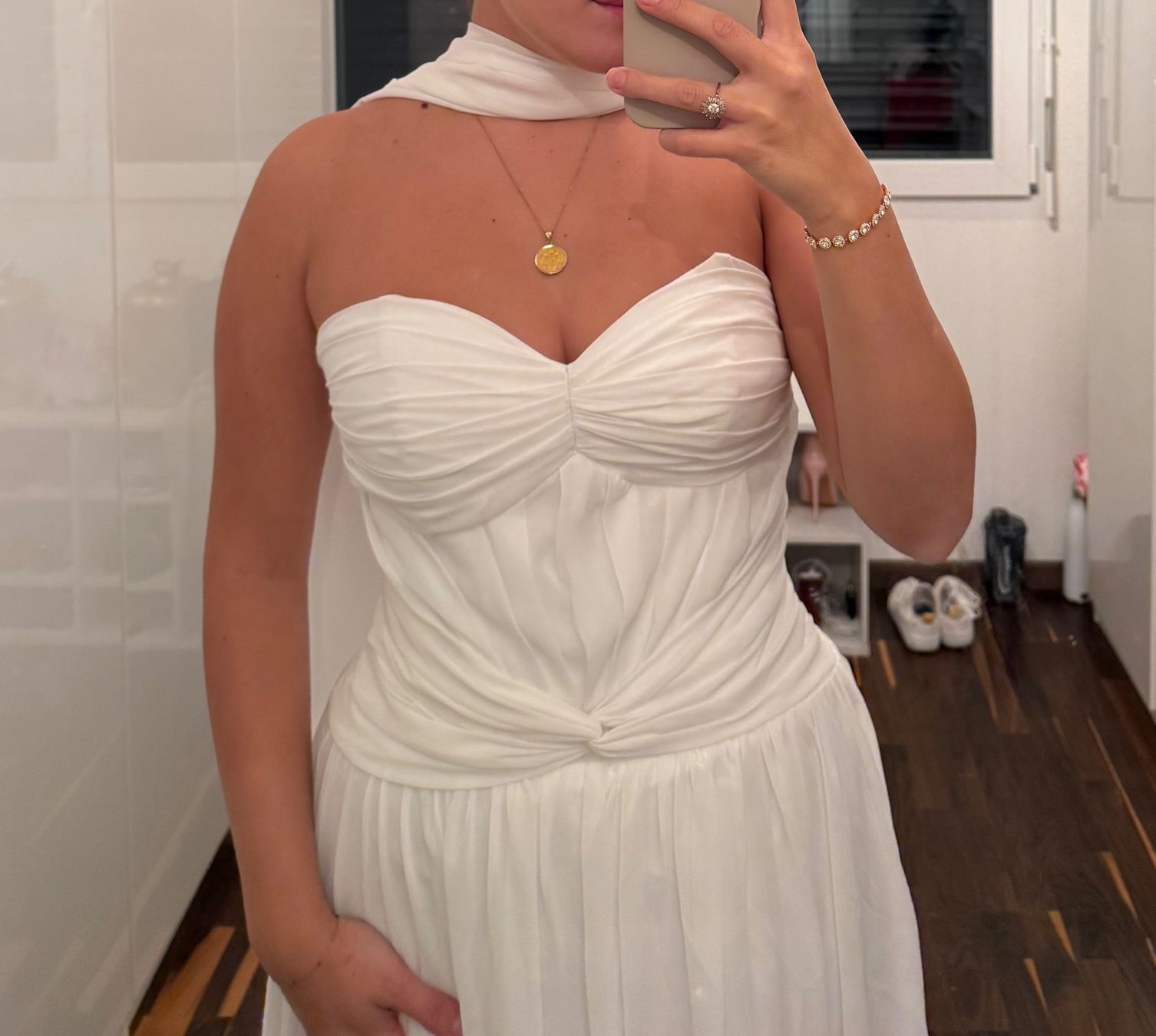 Robes: Abendkleid weiss/ Brautkleid – Neuf (Voir description) à Grosswangen par cungibungi 1