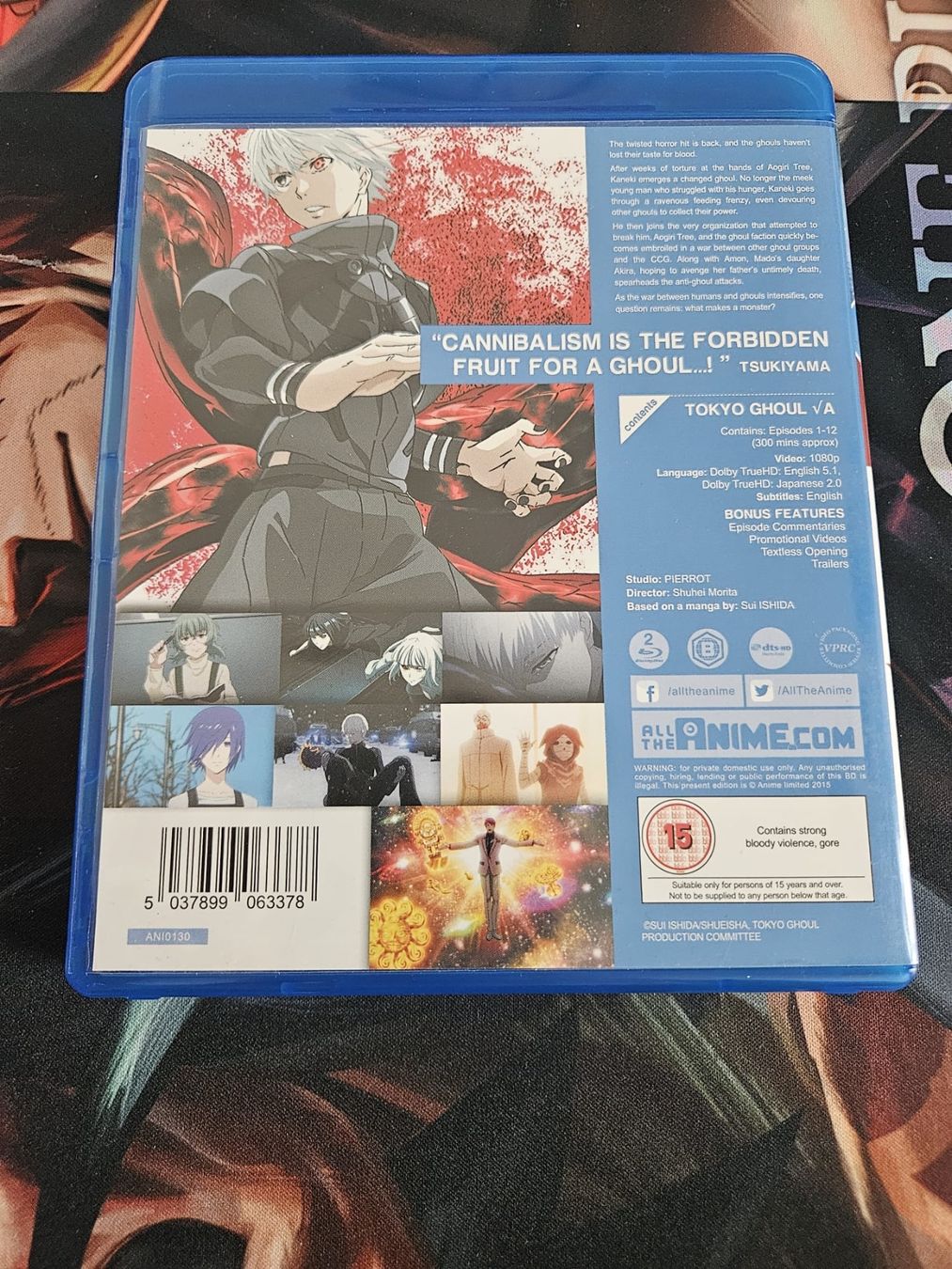 Tutti i DVDs: Dvd Blu Ray Tokyo Ghul Season 2 Complete – Usato da Lugano venduto da NICKSTORE 1