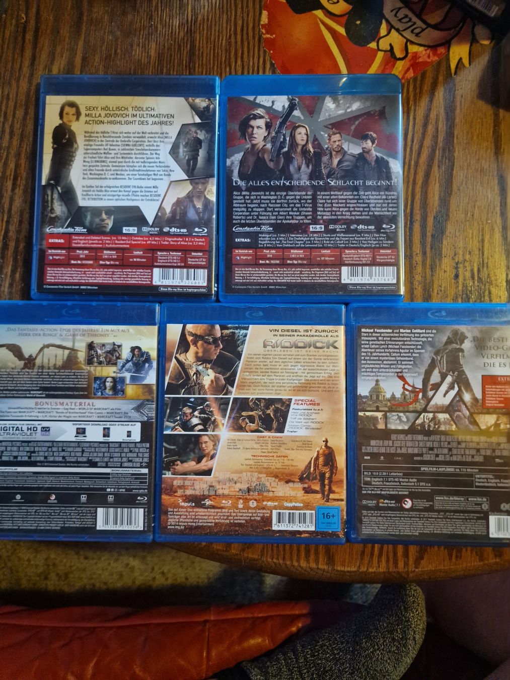 Tutti i DVDs: Sci-Fi Fantasy set als Blu-ray 5 Stück – Usato da wünnewil venduto da mar_f2z8 1