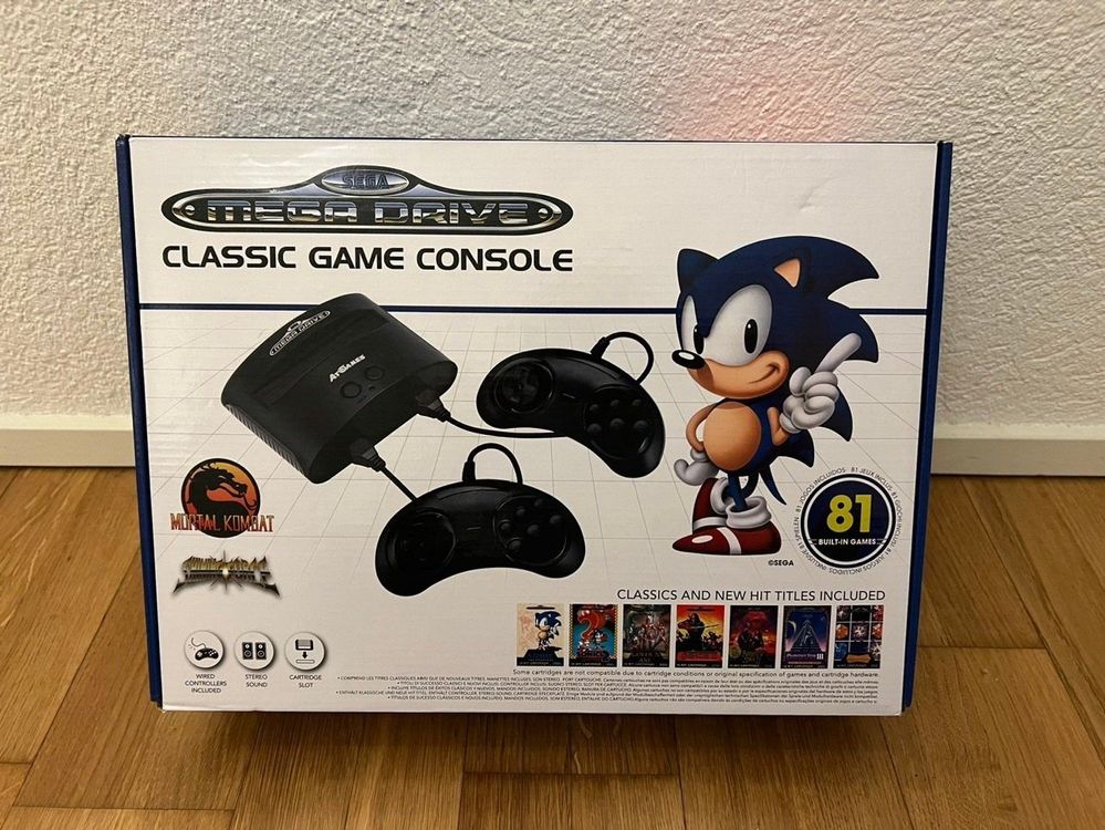 Sega Mega Drive Classic Game Console von AtGames (OVP) | Kaufen auf Ricardo