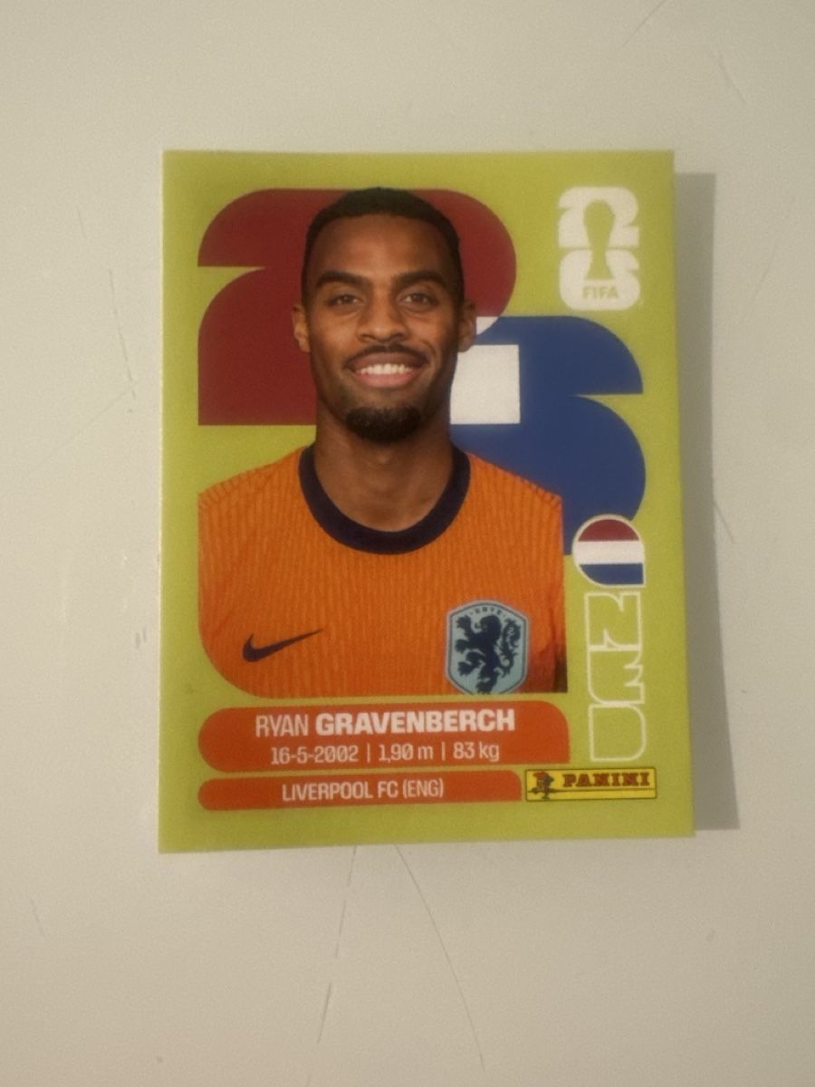 Panini Carte collezionabili: Panini 2026 Ryan Gravenberch NED11 – Nuovo (secondo la descrizione) da Bern venduto da akl_sy9s