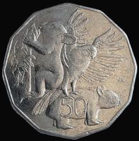 AUSTRALIEN 50 CENTS 2004