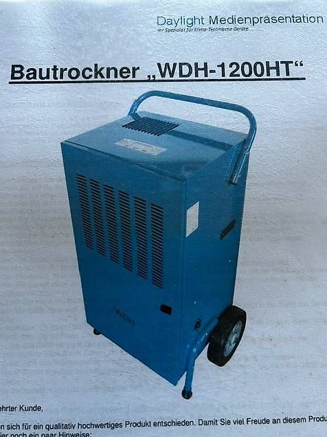 Déshumidificateurs: Bautrockner WDH 1200HT – D'occasion à Rotkreuz par Schlammspringer 2