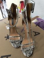 Schicke High Heels mit Schlangenmuster, Grösse 37, Top!