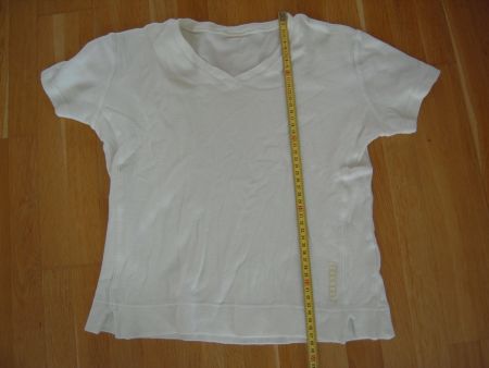 Weisses T-Shirt Gr XS