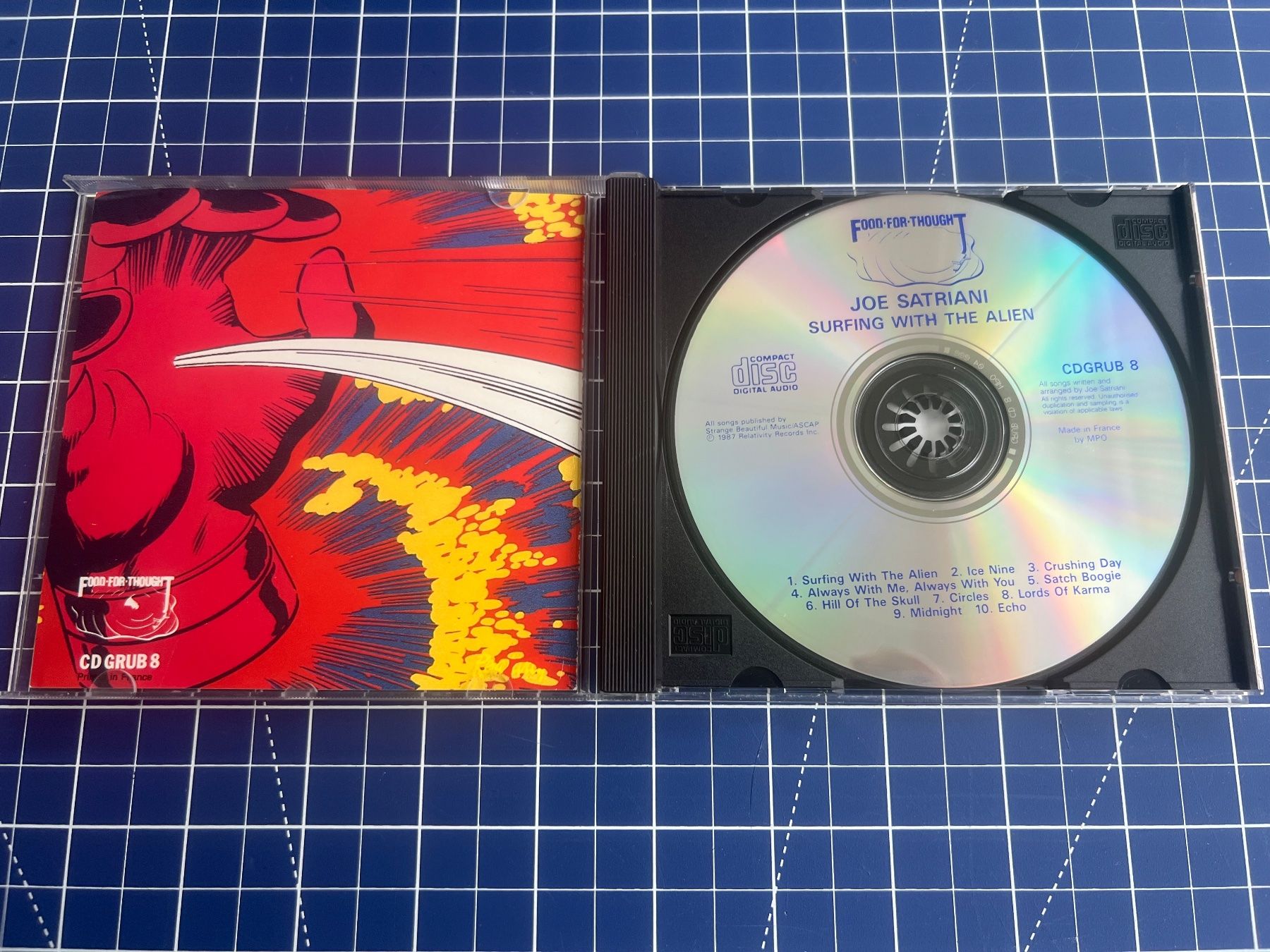 CDs: Joe Satriani – Surfing With The Alien – Gebraucht aus st.gallen von sophiephie 1