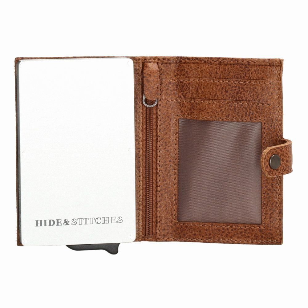 Altro in  Abbigliamento & Accessori: Braunes Leder Kartenetui PopUp RFID Münzfach / GRATIS A-POST – Nuovo e nell'imballaggio originale da Rebstein venduto da Portemonnaie 2