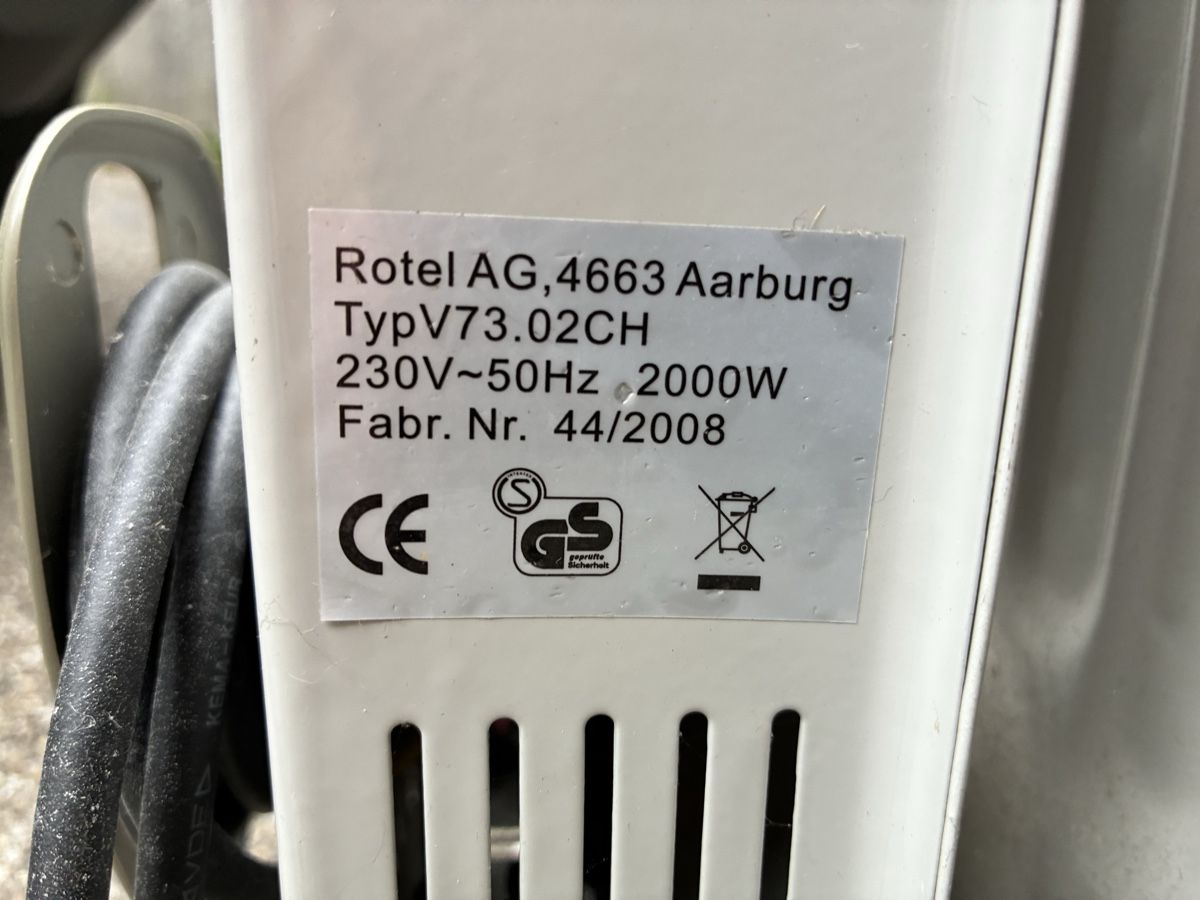 Rotel Heizgeräte: Radiator Elektro – Gebraucht aus Aeschlen b. Oberdiessbach von Simba98 1