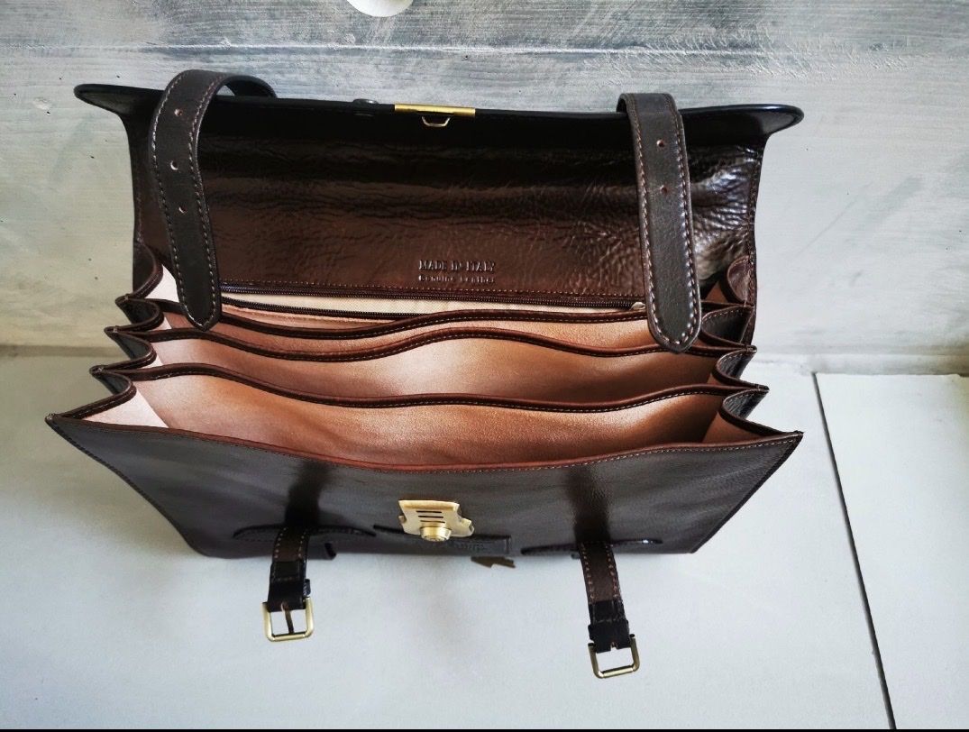 Valigie & Borse: Chiarugi Navigation Bag A4 Leder Aktentasche – Nuovo (secondo la descrizione) da Luzern venduto da ben_yl98 2