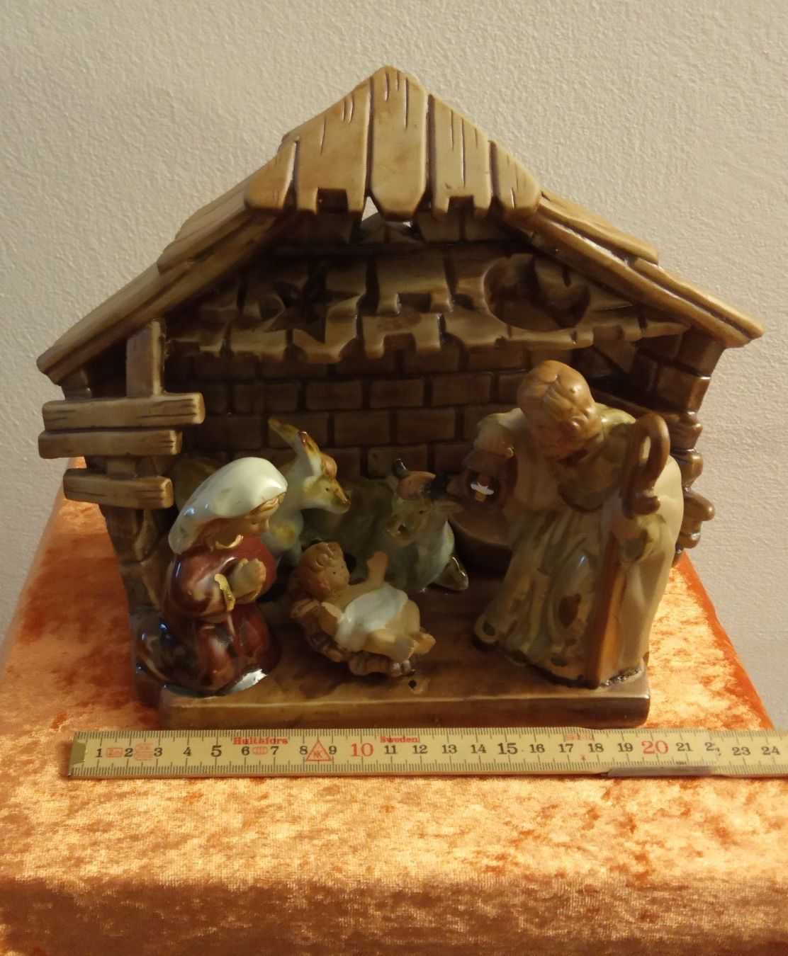 Tutte le decorazioni: Weihnachtskrippe Keramik Porzellan – Usato da Chur venduto da Nisami