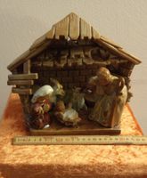 Weihnachtskrippe Keramik Porzellan