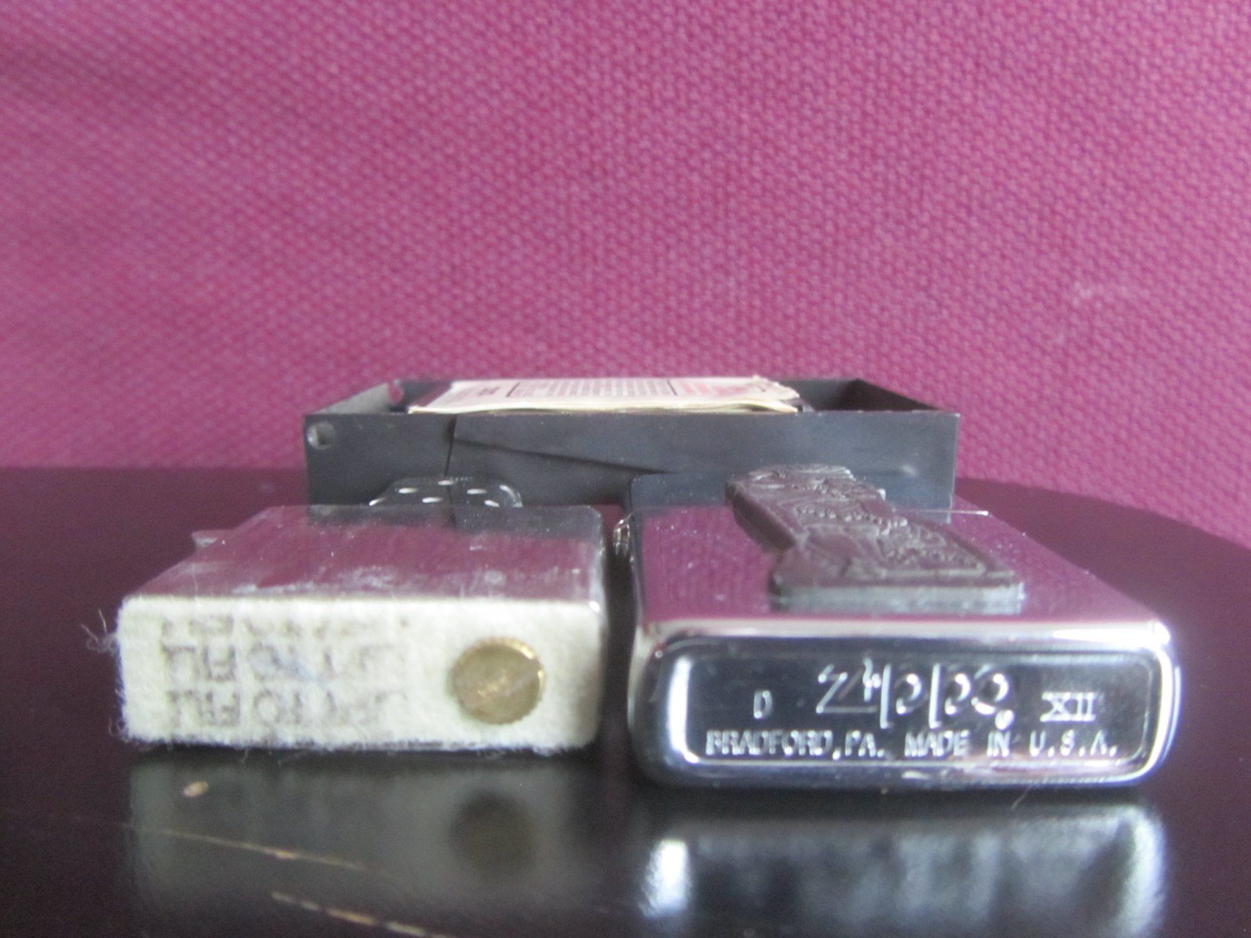 Zippo Feuerzeuge: Zippo Mayan Azteca 1996 – Gebraucht aus Pampigny von Calypso06 4