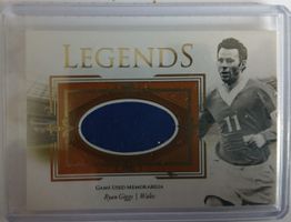 Legends Ryan Giggs Game Used Memorabilia (Sehr, sehr selten)
