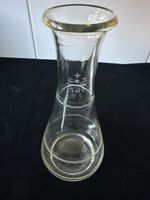 Antike Wein-Karaffe Glasflasche 1921 Deko Vintage  5 dl.