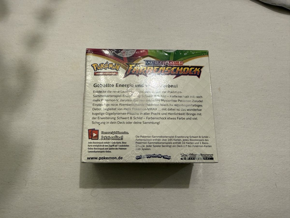 Pokémon Sammelbilder & Trading cards: Pokemon Farbenschock Display  – Neu und originalverpackt aus eglisau von schmied1992 2