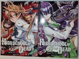 Highschool of the Dead 1 und 2 - Manga