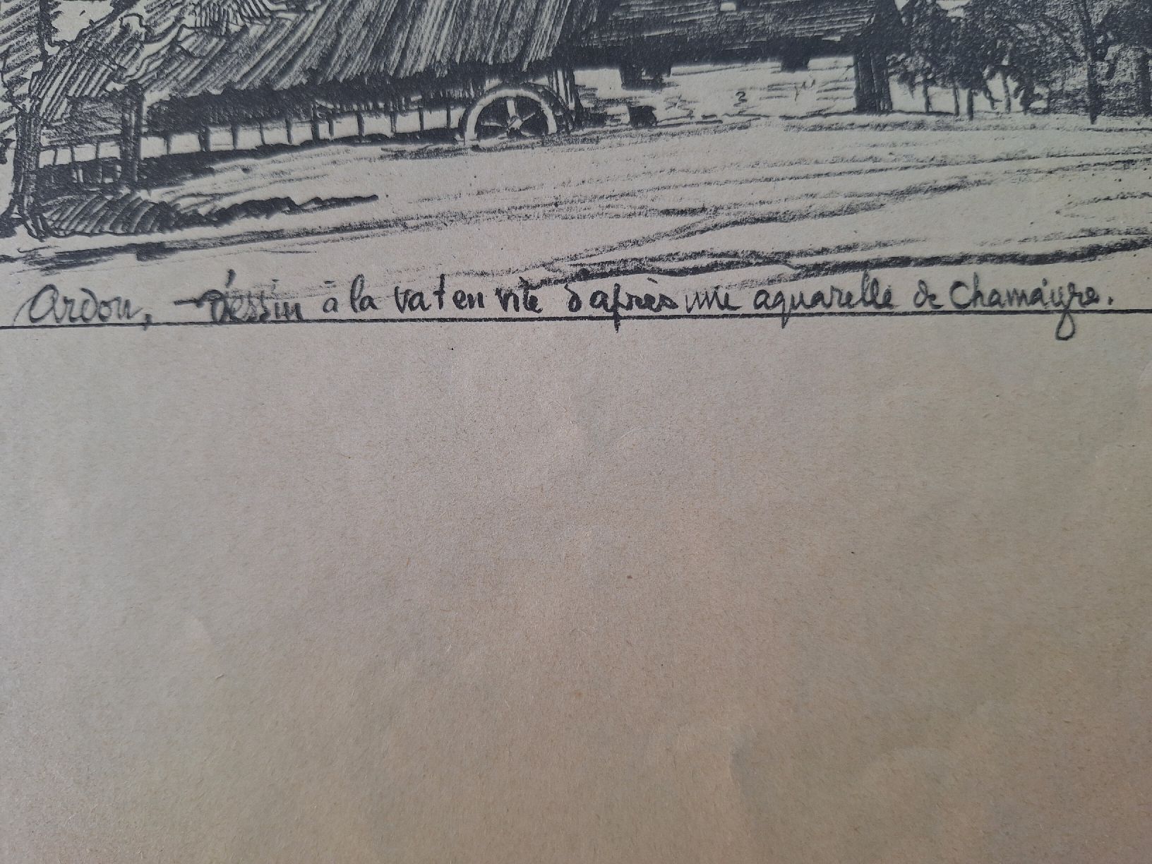 Gravures: ARDON – D'occasion à Bevaix par bohrap 1