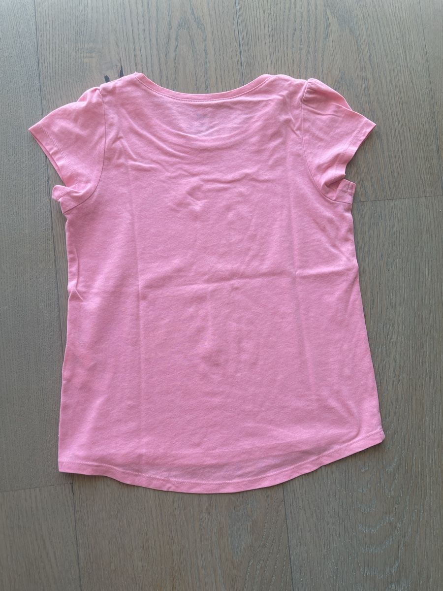 H&M Camicette, T-shirt & Top: H&M Basic T-Shirt, Gr. 122/128, Rosa – Usato da Meilen venduto da Golfer04 3