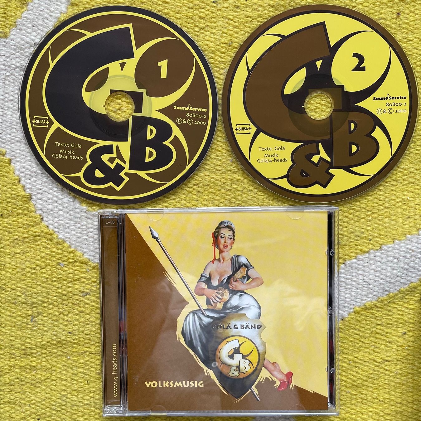 CD: GÖLÄ-2CD VOLKSMUSIG – Usato da Rorschacherberg venduto da CD-Roli