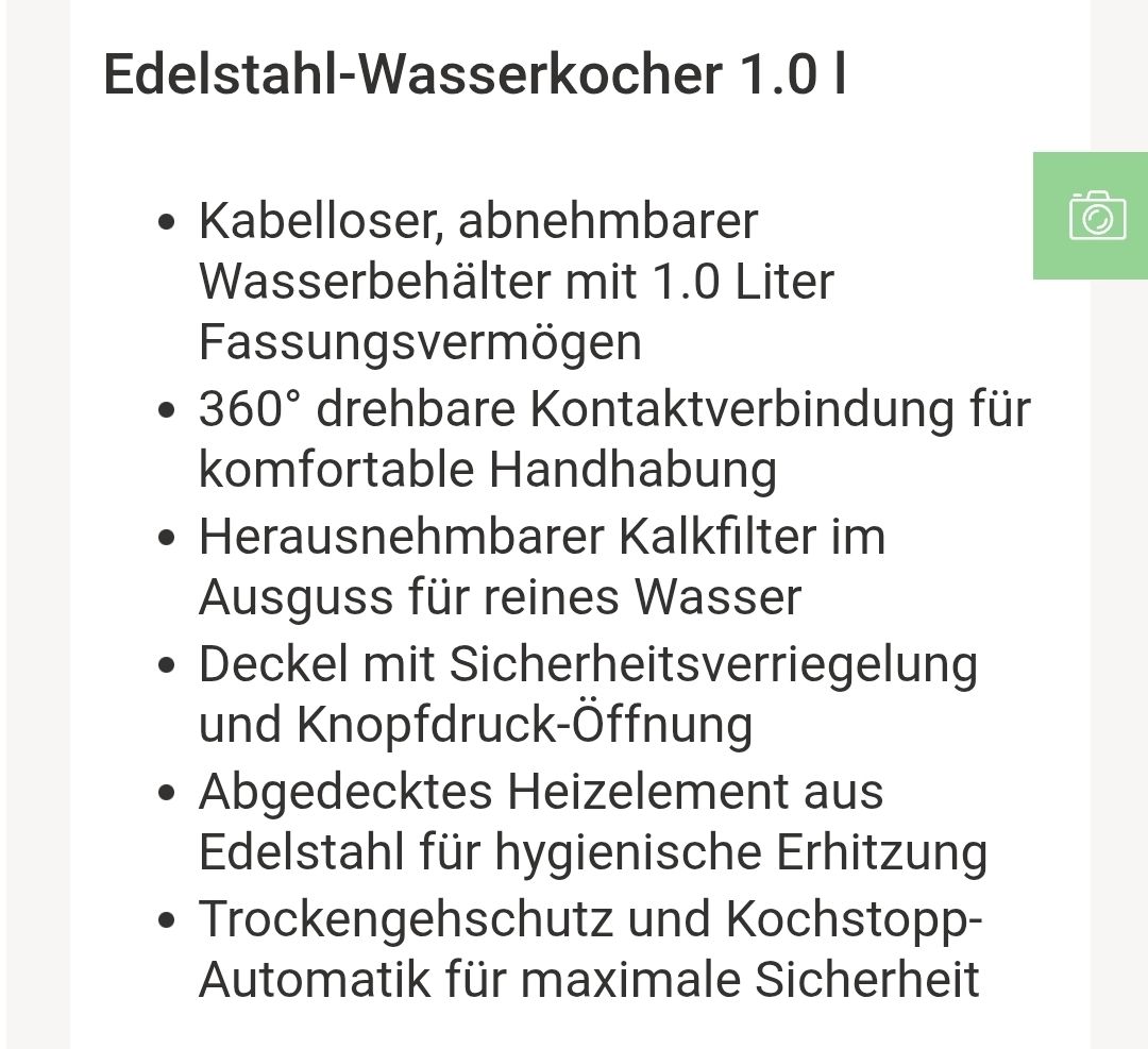 Bollitori: Wasserkocher aus Edelstahl – Usato da Thun venduto da David.Albert 3