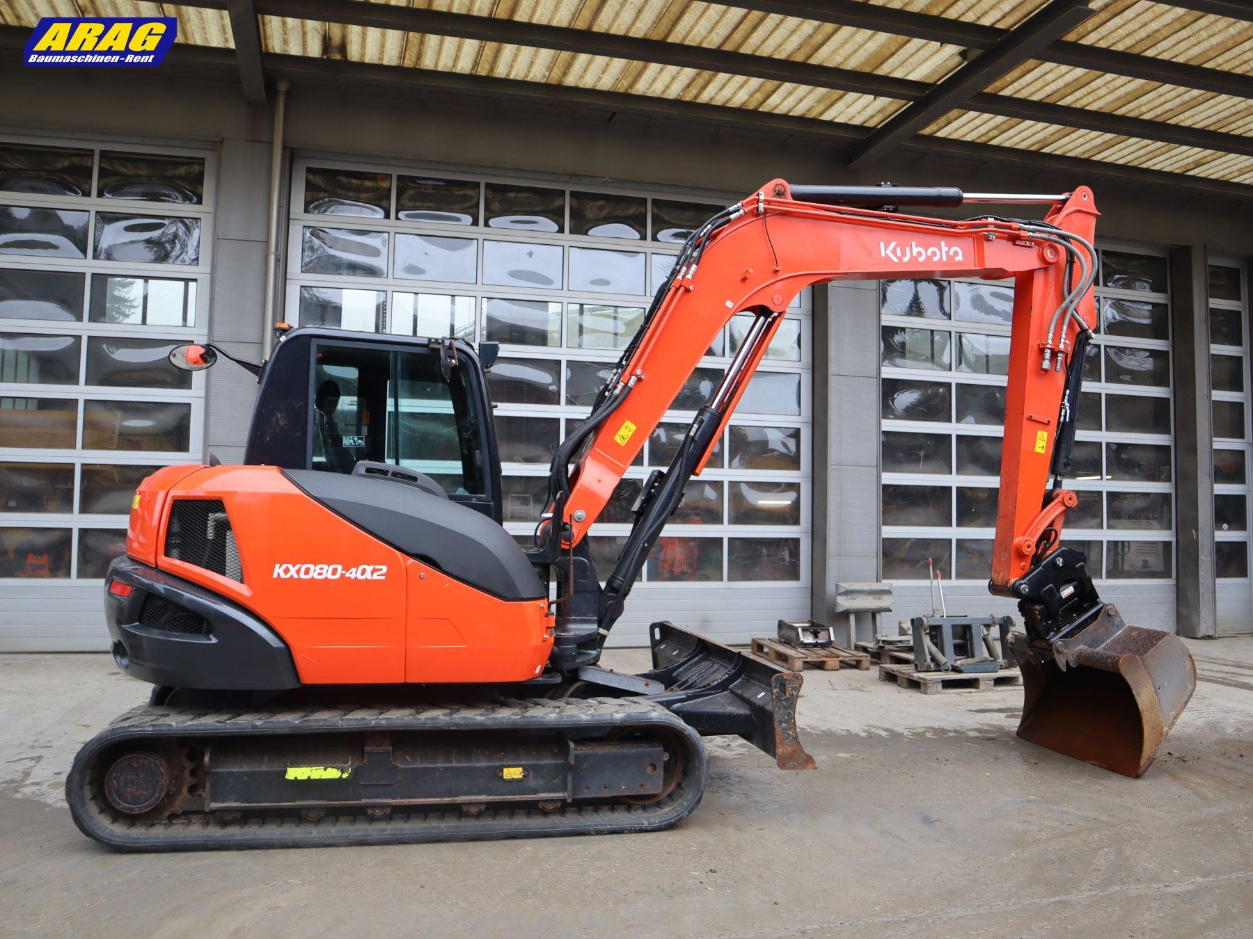 Kubota Excavateurs: Kubota KX080 Raupenbagger – D'occasion à Hasle LU par Arag08 1