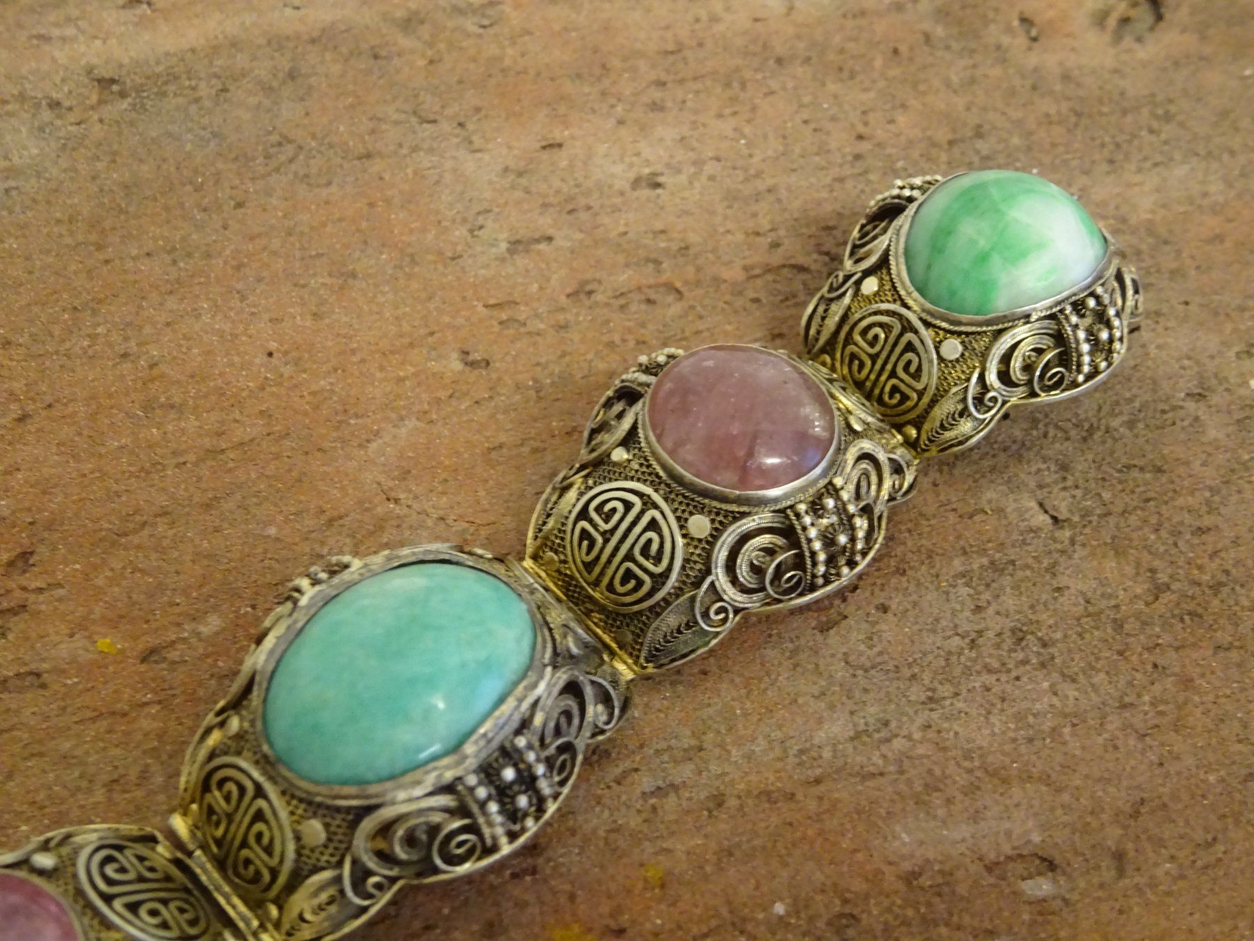 Armbänder & -reifen: Armband China / Turmalin und Jade – Gebraucht aus Esslingen von FetteSchnecke 5