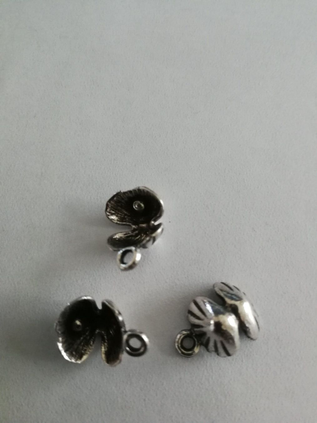 Ciondoli: Anhänger Muschel Auster 14x11mm – Nuovo (secondo la descrizione) da Alpnachstad venduto da perlengaby