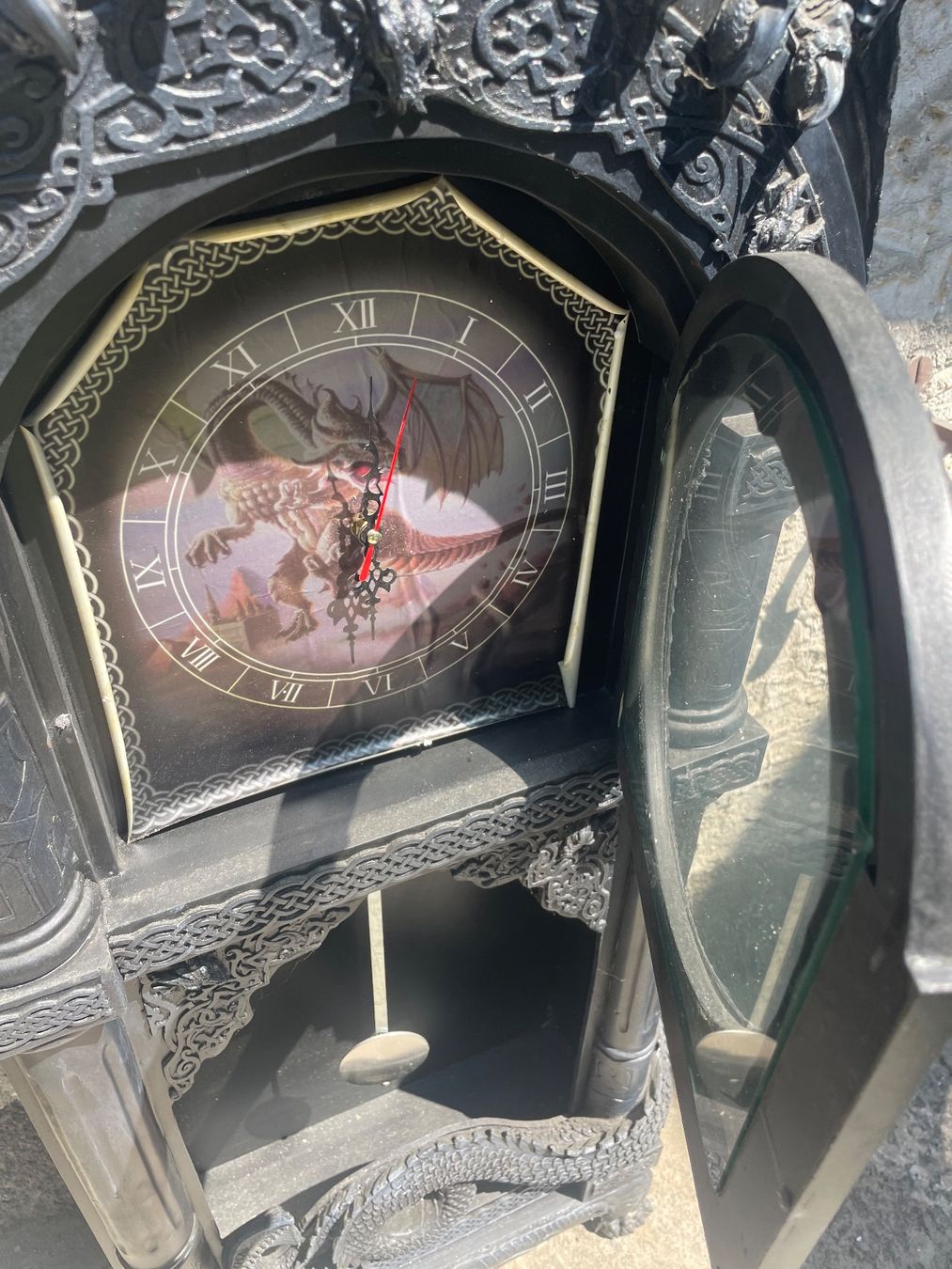 Orologi da terra & Orologi da parete: Gigantic Vintage Dragon Clocks - – Usato da Minusio venduto da Pink222 8