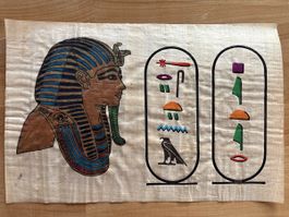 Bild auf Papyris / Egypten