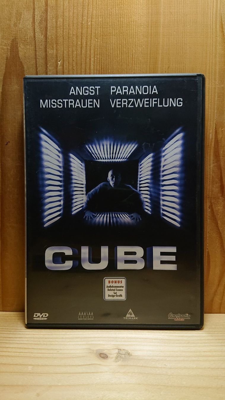 Tutti i DVDs: CUBE 1 bis 3 auf DVD – Usato da Wilderswil venduto da Exebub 1