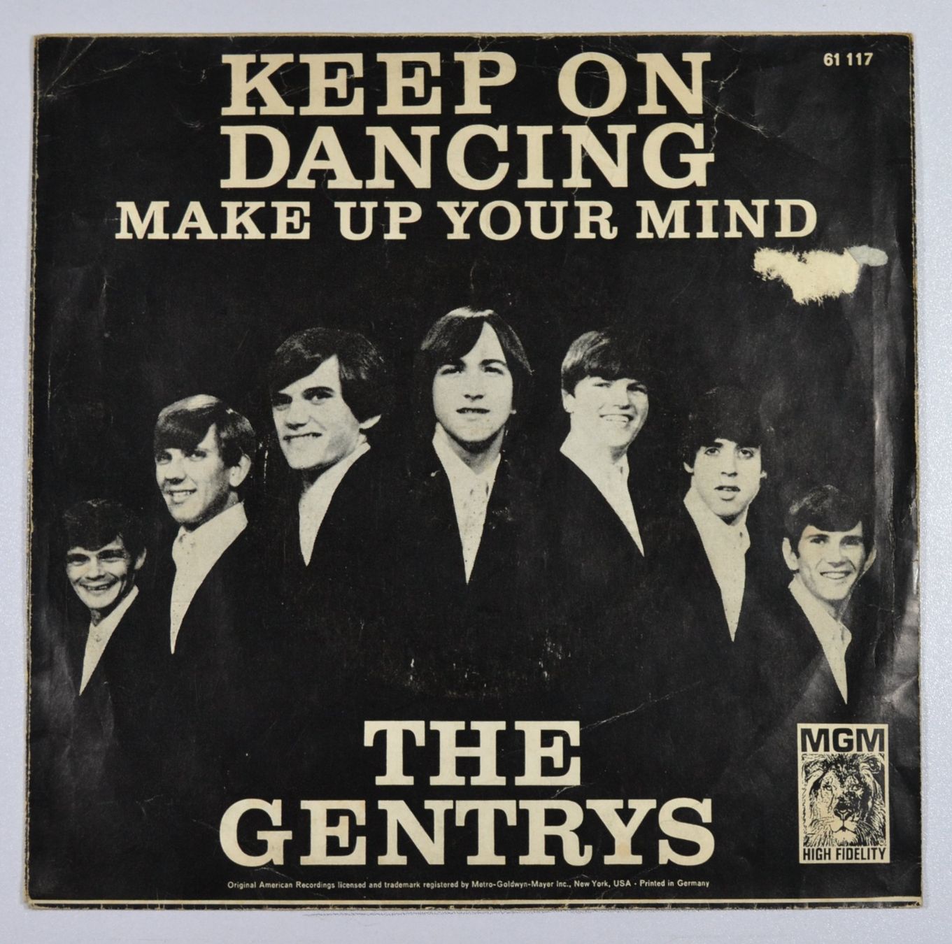 Dischi in vinile: Single: THE GENTRYS - Keep On Dancing (Garage Rock) – Usato da Frenkendorf venduto da Yard-Sale-2000