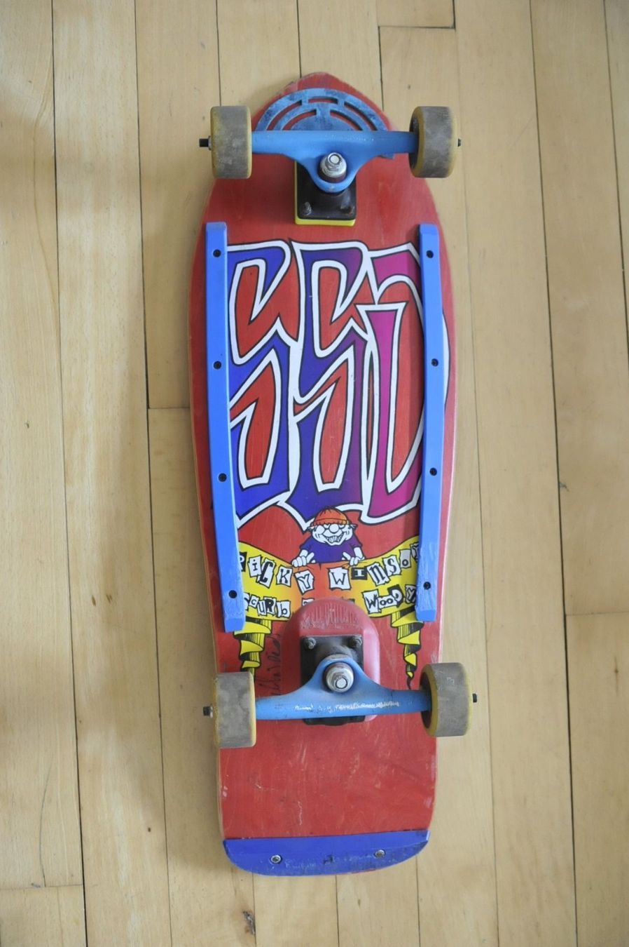 Skateboards: Vintage Circle A Skateboard – Usato da Zürich venduto da Bilge1
