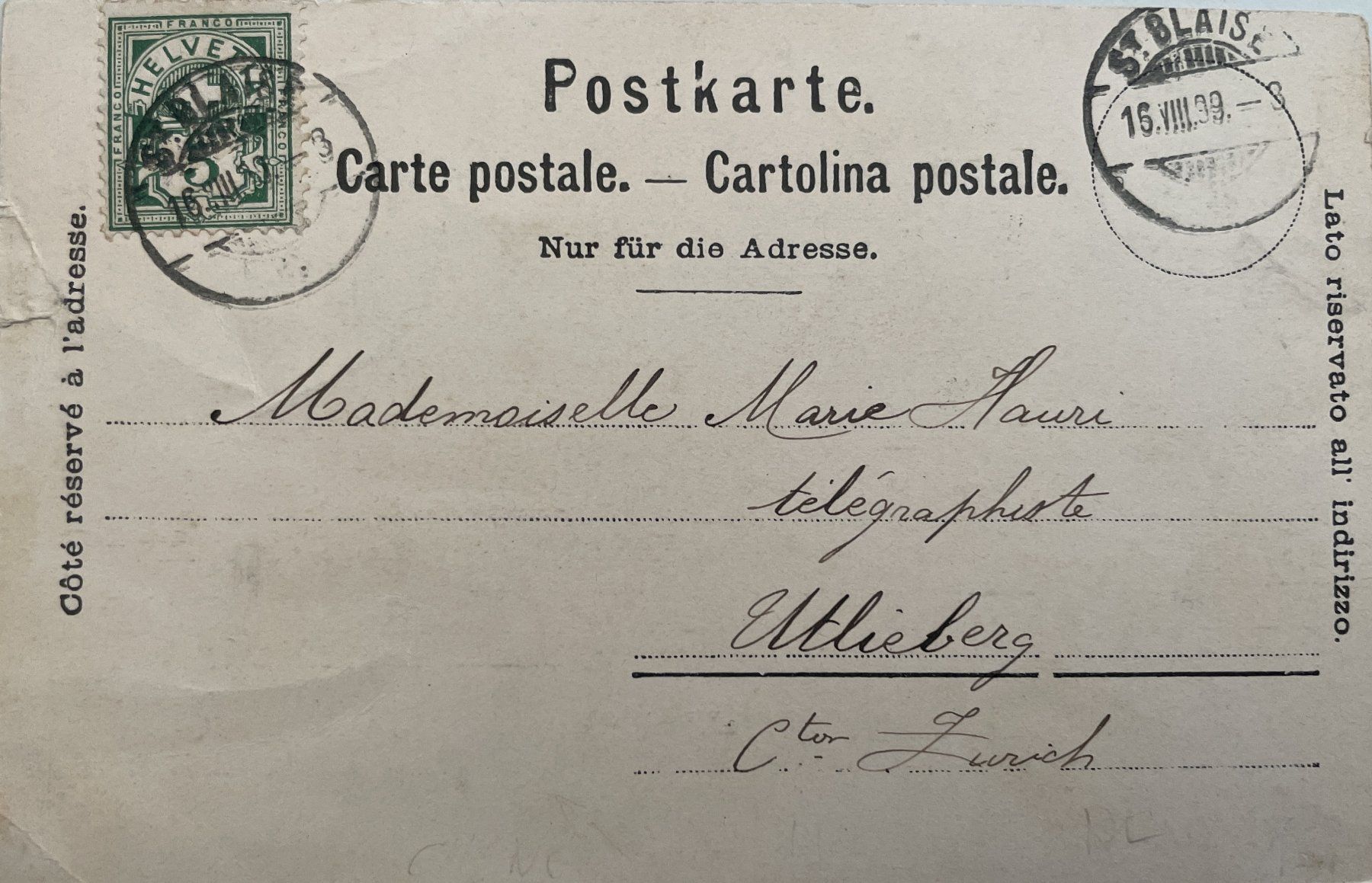 Ansichtskarten: Saint-Blaise - Le port, vue du lac – Gebraucht aus Savagnier von Ne2065 1