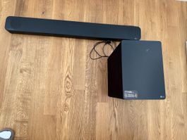 LG Soundbar Wireless Subwoofer schwarz MODEL NO.: DSP&YA