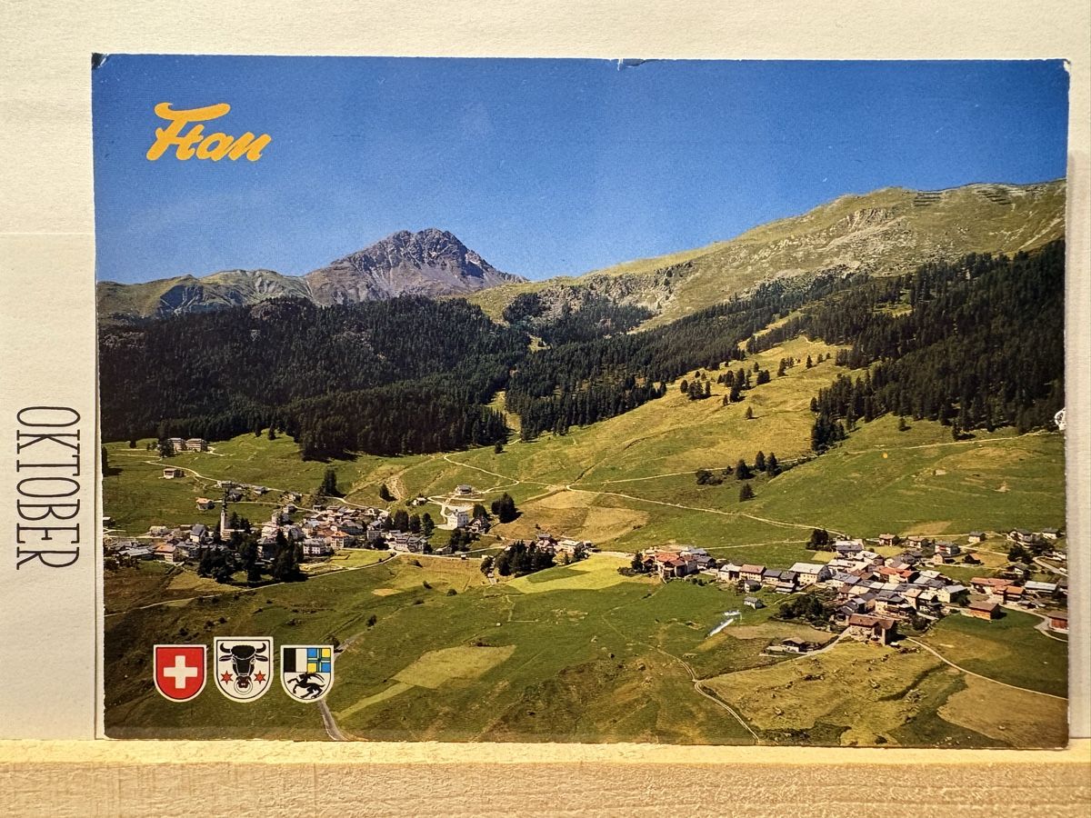 Cartoline postali: AK von Ftan – Usato da Rümlang venduto da Brieftaube1