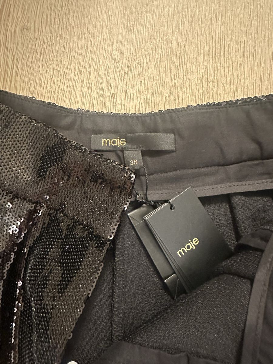 Maje Hosen: Maje Glitter Shorts – Neu und originalverpackt aus Zürich von juz_2t2j 5