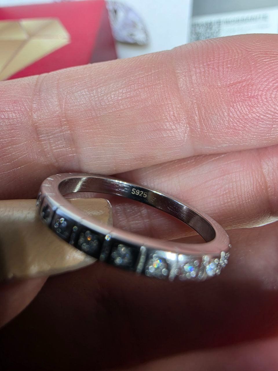Bagues: Bague argent avec diamants de moissanite certifiés GRA – Neuf avec emballage d'origine à Reconvilier par Tsma67 9