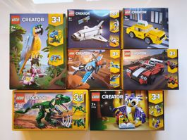 LEGO Creator 31136, 31058, 31125, 31099, 31134, 40468, 31100