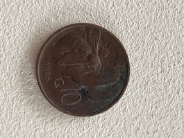 10 Centesimi, Italien, 1926, Vittorio Emanuele III