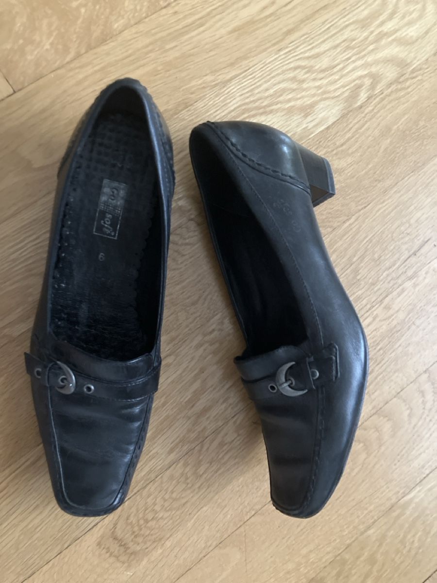 Scarpe da uomo: Leder Schuhe, schwarz, Gr. 39 – Usato da Bern venduto da ann_v2kg 1