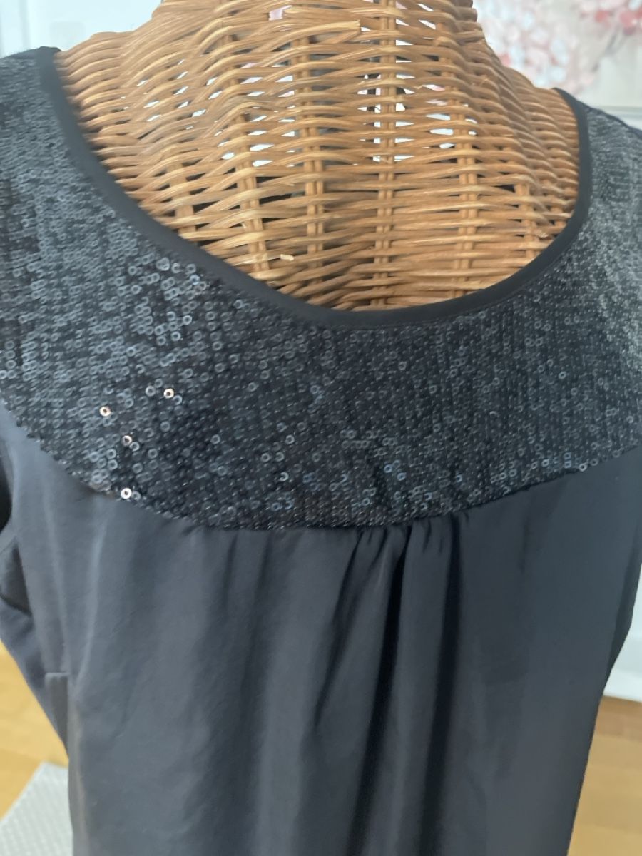 Comma Tops: Top mit Pailletten, Modal, comma, 40 – Gebraucht aus Solothurn von Bobesch08 4