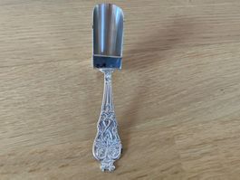 Antiker niederländischer Silber-Tee-Caddy-Löffel