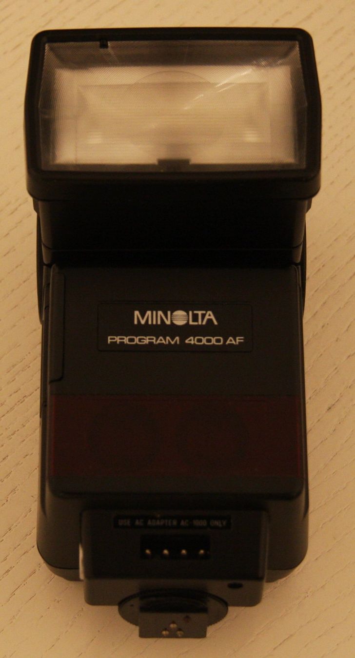 Minolta Flash: Minolta Program 4000 AF – Usato da Fisibach venduto da he-man210