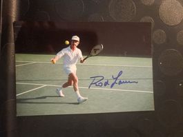 Rod Laver - handsigniertes Foto
