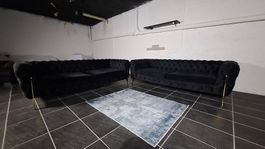 Exklusives Chesterfield Lounge-Set Eleganz & Luxus