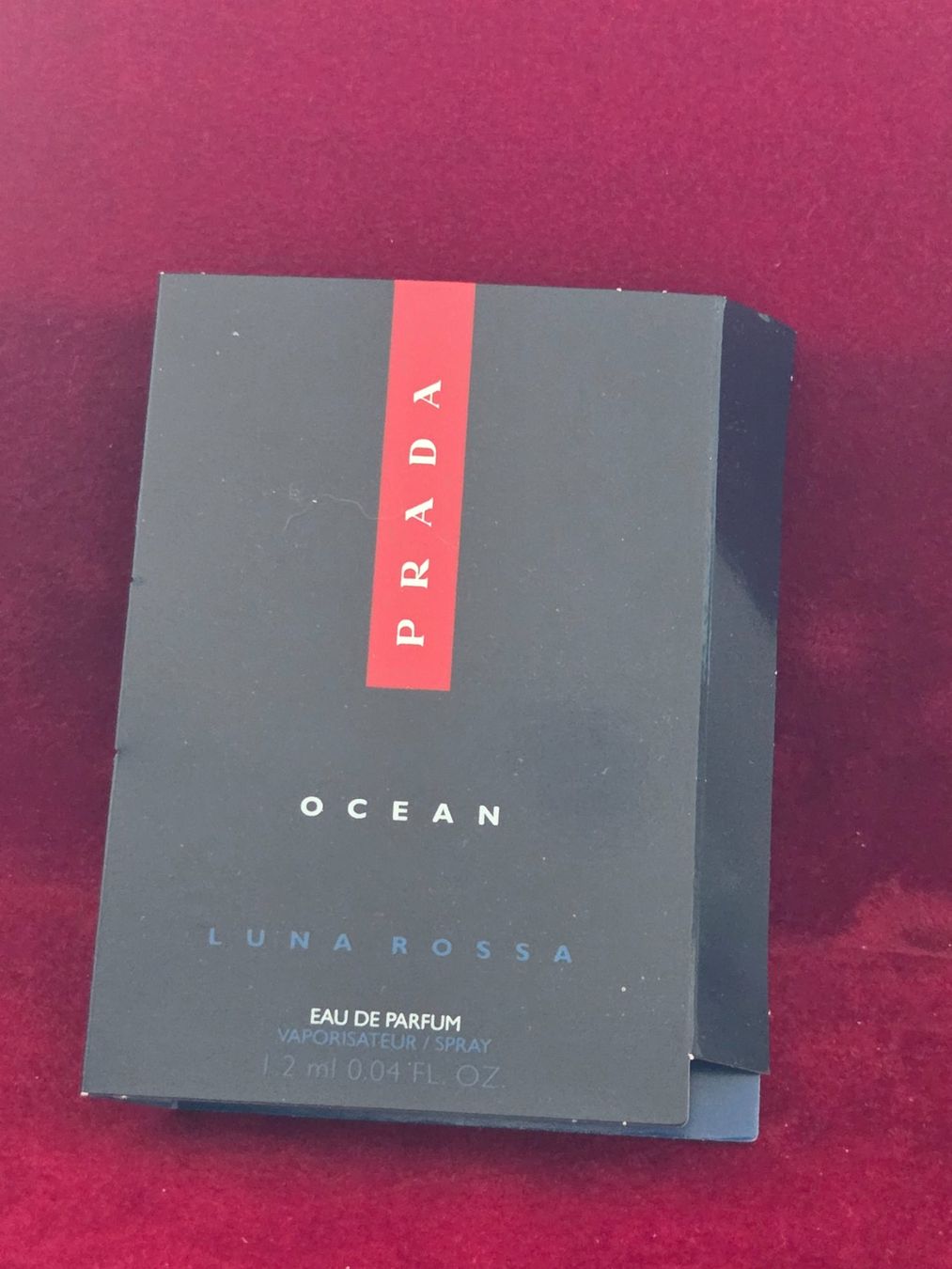 Prada Profumi & Eau de Toilette: Prada Luna Rossa Ocean Eau de Parfum 1.2ml neu – Nuovo e nell'imballaggio originale da Zürich venduto da fairplayer_zurich