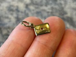 Pandora Charm "Love letter" 💌 14K VERGOLDET „to my love“ ❤️