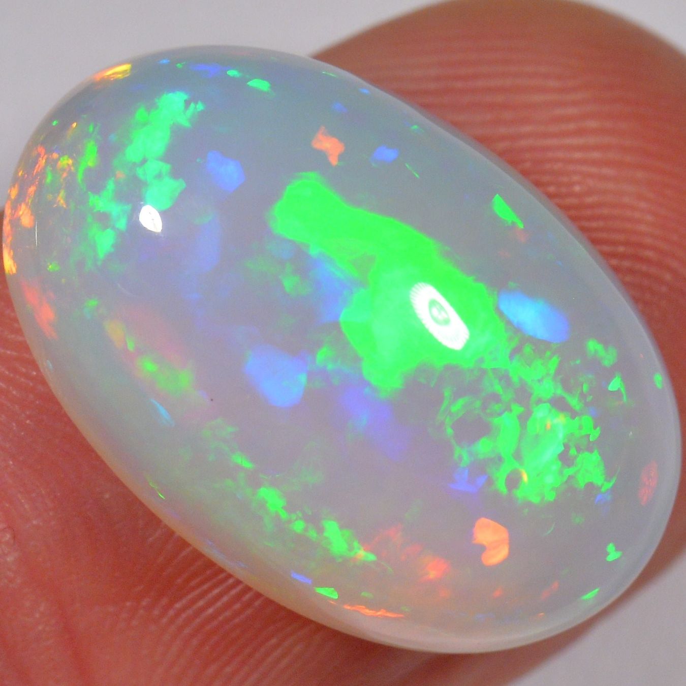 Edelsteine: 10.6 Karat - Ovaler Äthiopischer Welo Opal – Neu (gemäss Beschreibung) aus Rüti ZH von DeinOpal 1