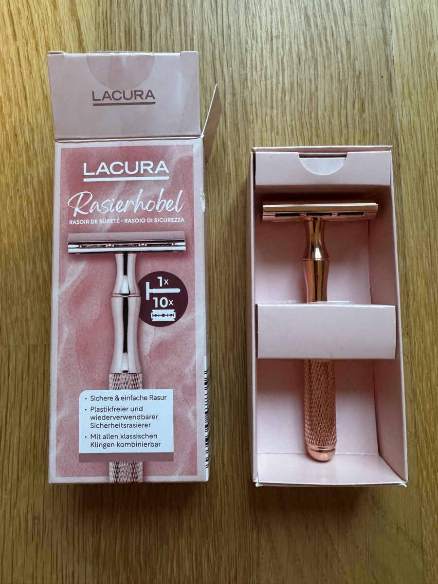 Rasoi & Lamette da barba: Rasierhobel inkl. Ersatzklingen – Nuovo e nell'imballaggio originale da Luzern venduto da emm_nw8g