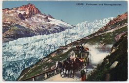 FURKAPASS mit Postkutsche